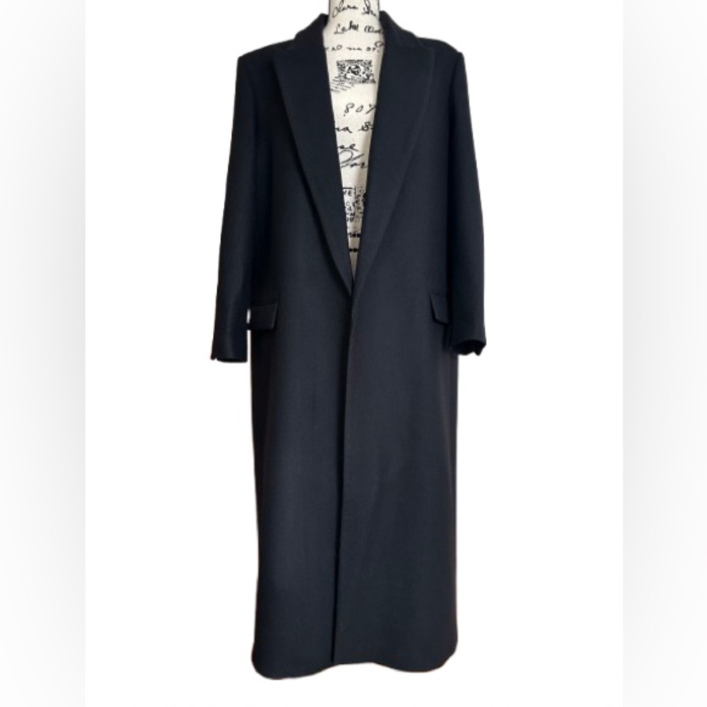 Zara.Manteco. Long wool blend coat. EUR L, US L.